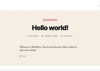 Hello world! Temukan Kreativitas Anda dengan WordPress