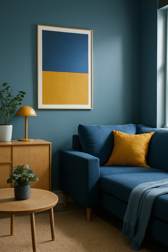 Kombinasi Warna Biru untuk Desain Interior