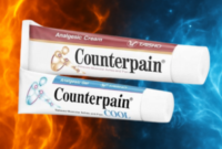 Perbandingan Counterpain merah dan biru