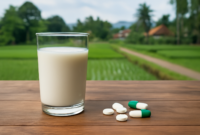 Habis minum obat apakah boleh minum susu