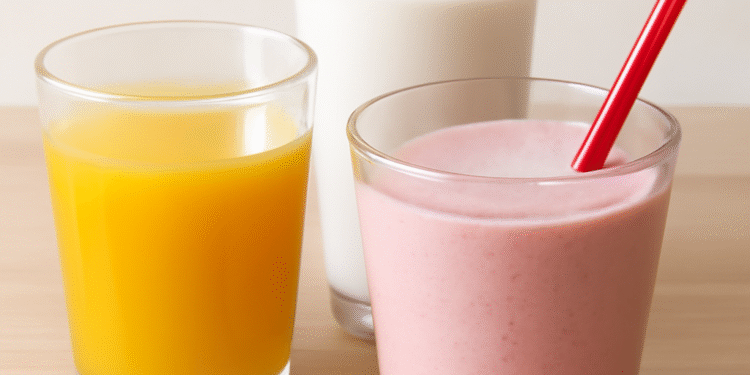 Minuman yang mengandung vitamin B12 seperti jus jeruk, susu almond, dan smoothies untuk kesehatan yang optimal.