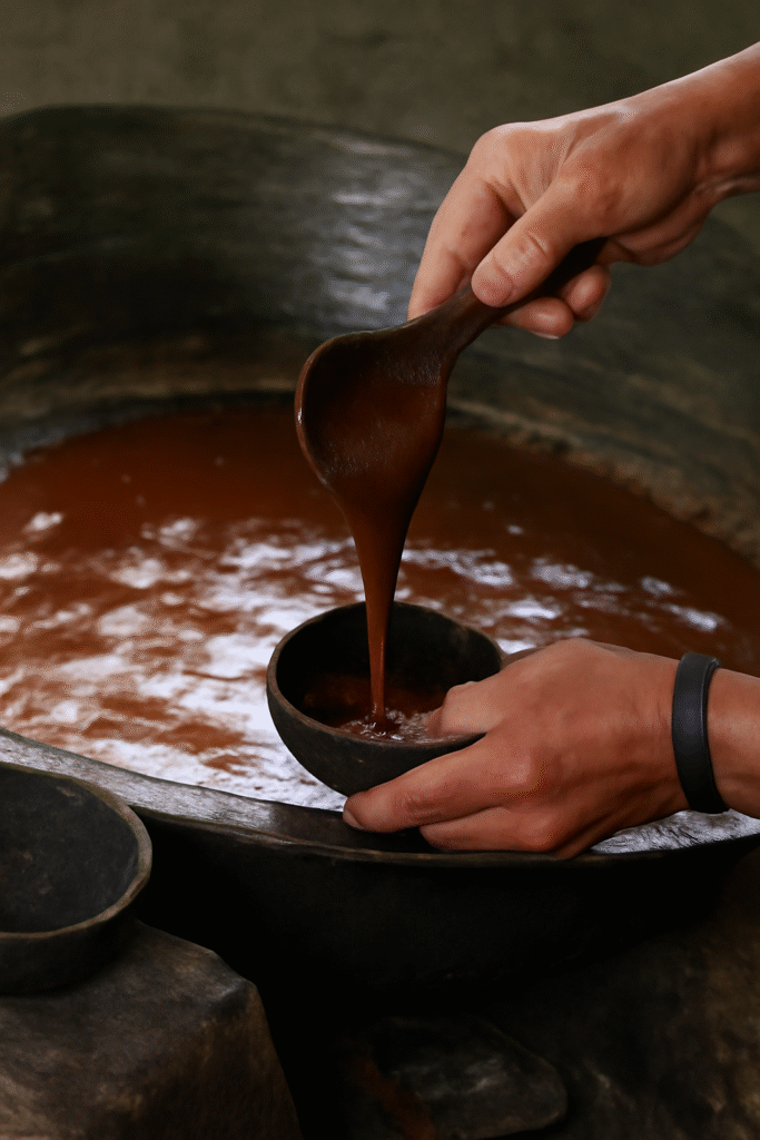 Proses pembuatan gula aren dari pohon aren